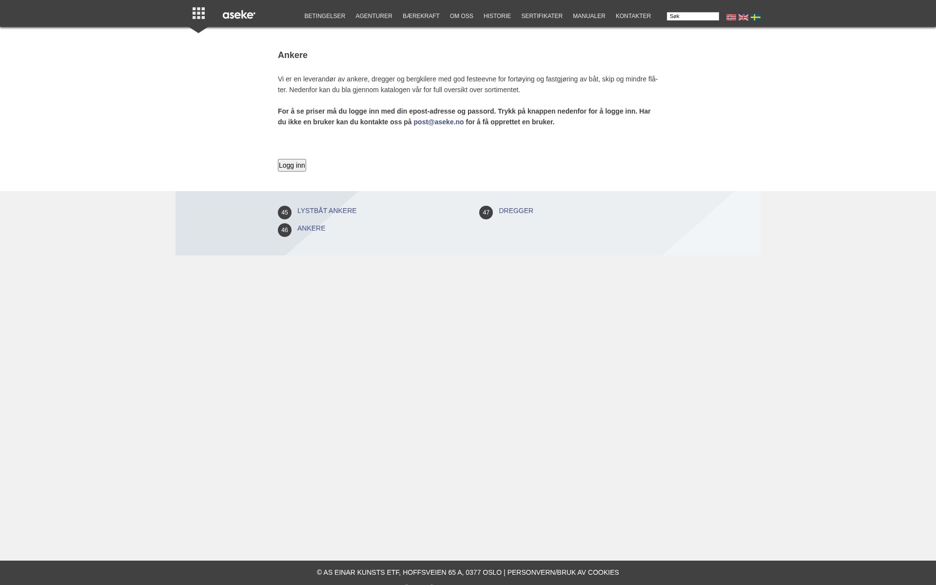 A catalogue for people who buy by specification