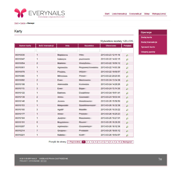 Everynails screenshot