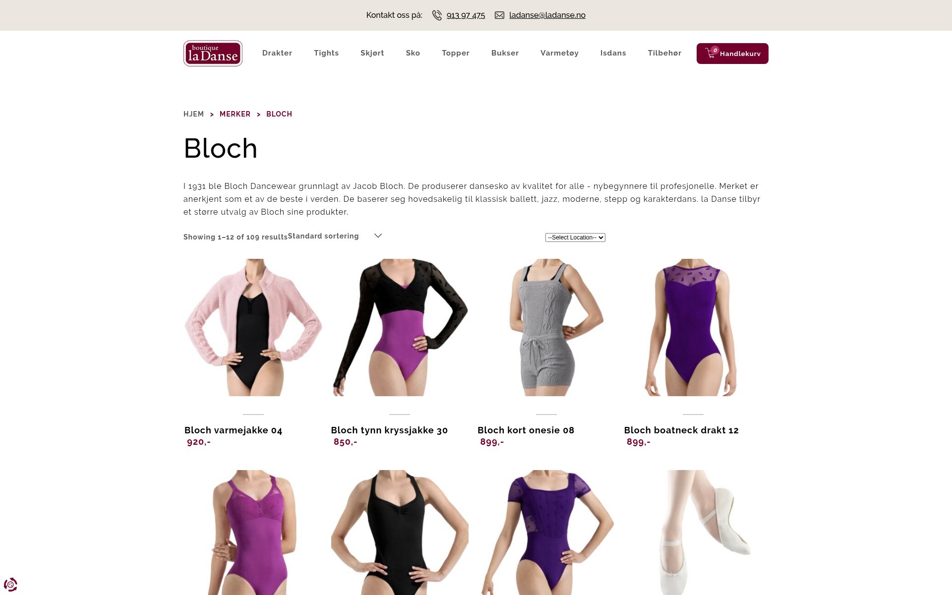 Brands as a way in, because that is how dancers shop